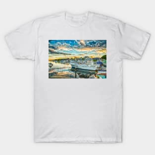 Falmouth Harbor Cape Cod T-Shirt